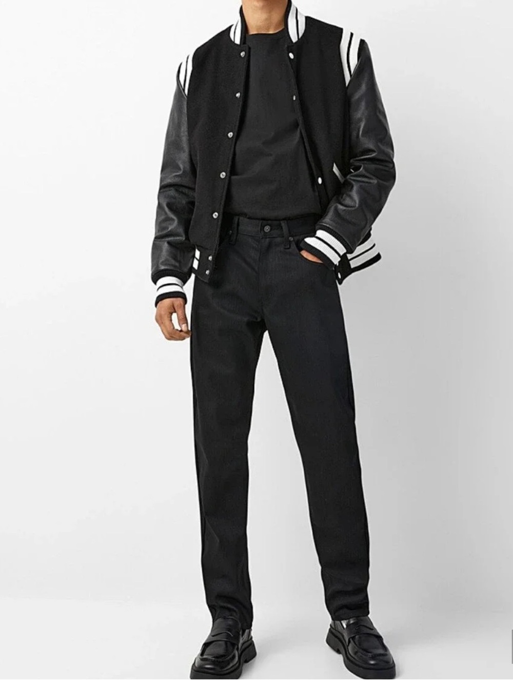 Naked & Famous Men's Black Skinny Guy Jeans - Classic Everyday Fit